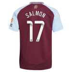aston villa wsl adidas home shirt 2024-25 with salmon 17 printing Collection | Aston Villa Jerseys for True Fans