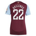aston villa wsl adidas home shirt 2024-25 – womens with baijings 22 printing Collection | Aston Villa Jerseys for True Fans