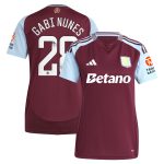 aston villa wsl adidas home shirt 2024-25 – womens with gabi nunes 28 printing Collection | Aston Villa Jerseys for True Fans