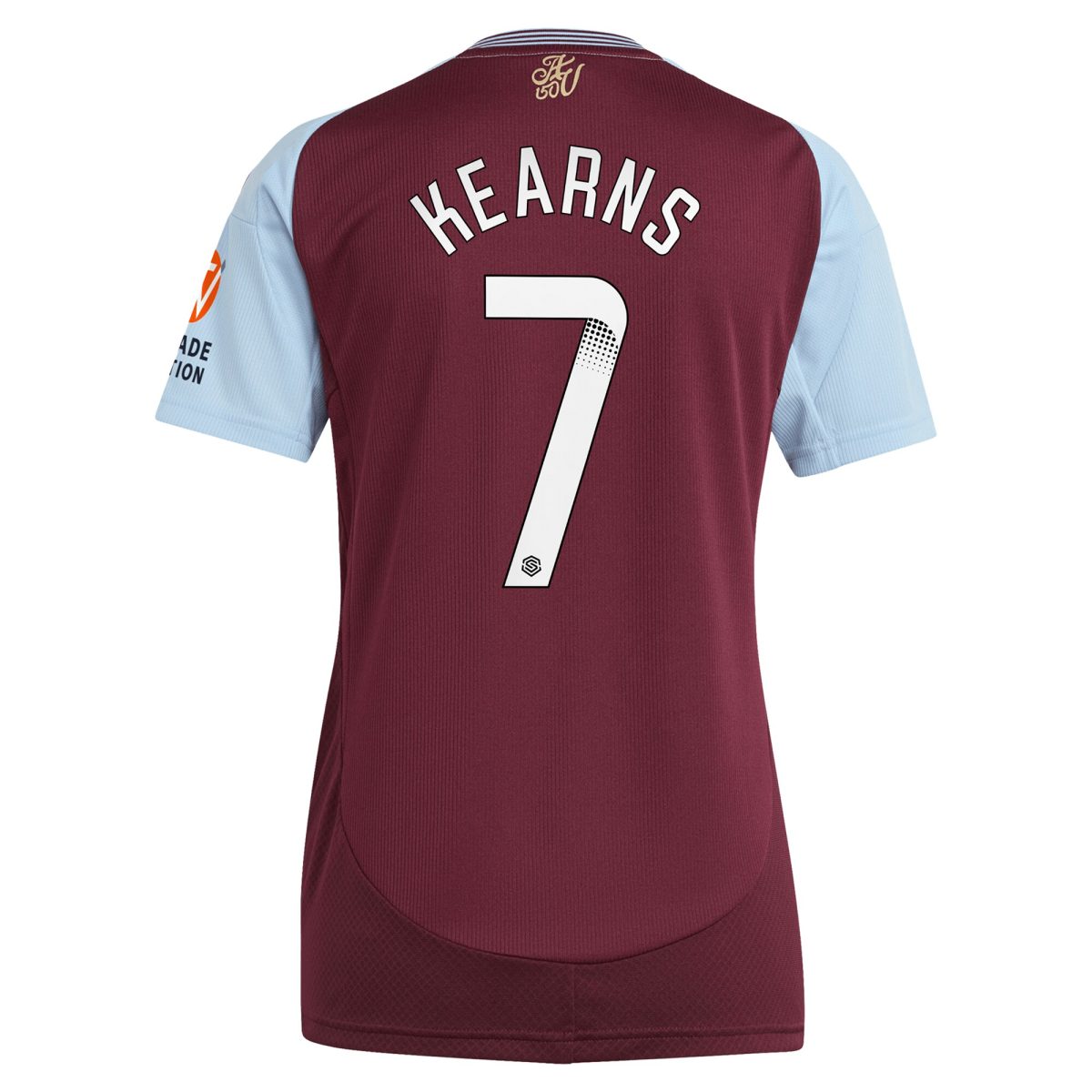 aston villa wsl adidas home shirt 2024-25 – womens with kearns 7 printing Collection | Aston Villa Jerseys for True Fans