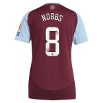 aston villa wsl adidas home shirt 2024-25 – womens with nobbs 8 printing Collection | Aston Villa Jerseys for True Fans