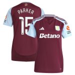 aston villa wsl adidas home shirt 2024-25 – womens with parker 15 printing Collection | Aston Villa Jerseys for True Fans