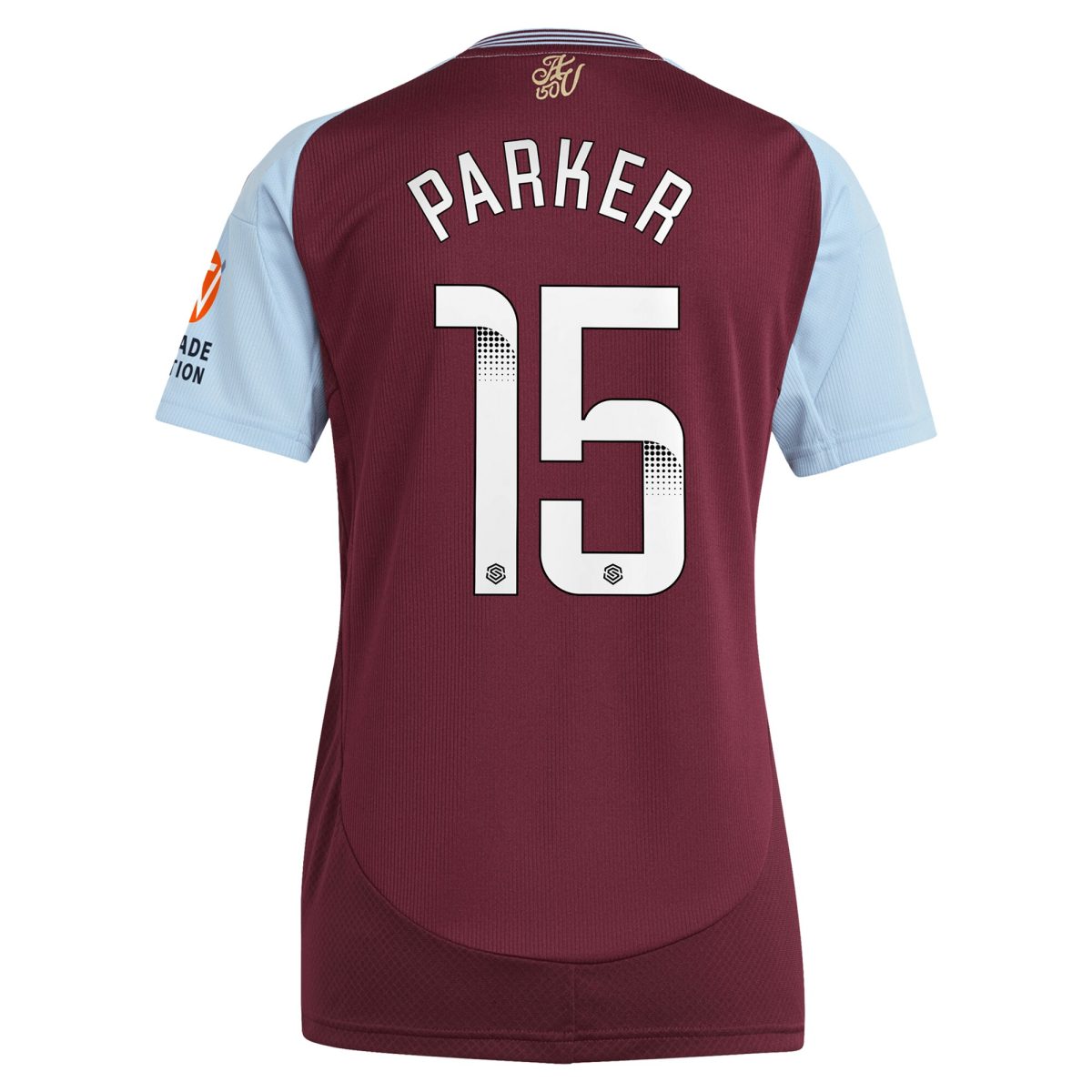 aston villa wsl adidas home shirt 2024-25 – womens with parker 15 printing Collection | Aston Villa Jerseys for True Fans