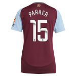 aston villa wsl adidas home shirt 2024-25 – womens with parker 15 printing Collection | Aston Villa Jerseys for True Fans