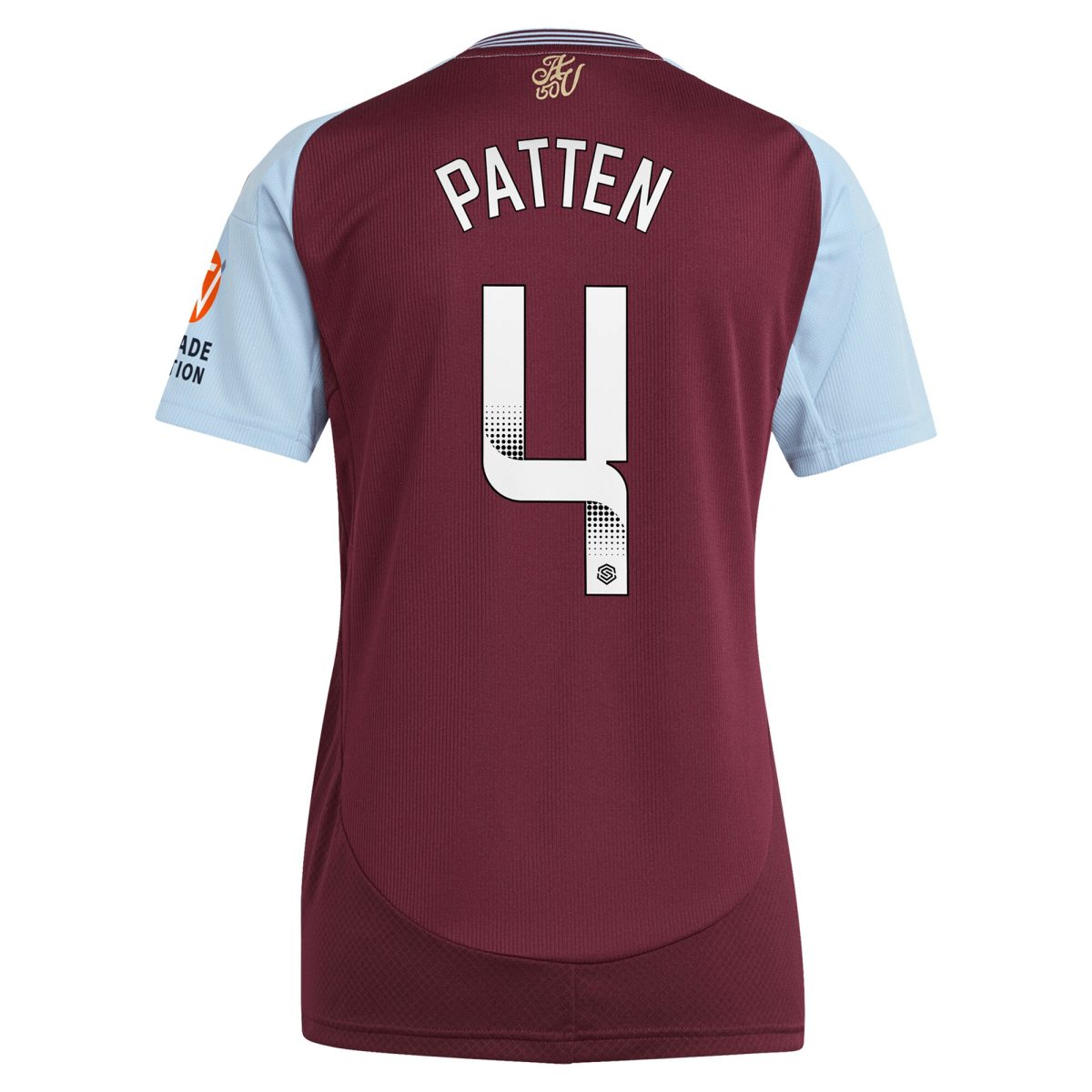 aston villa wsl adidas home shirt 2024-25 – womens with patten 4 printing Collection | Aston Villa Jerseys for True Fans
