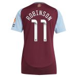 aston villa wsl adidas home shirt 2024-25 – womens with robinson 11 printing Collection | Aston Villa Jerseys for True Fans