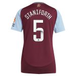 aston villa wsl adidas home shirt 2024-25 – womens with staniforth 5 printing Collection | Aston Villa Jerseys for True Fans