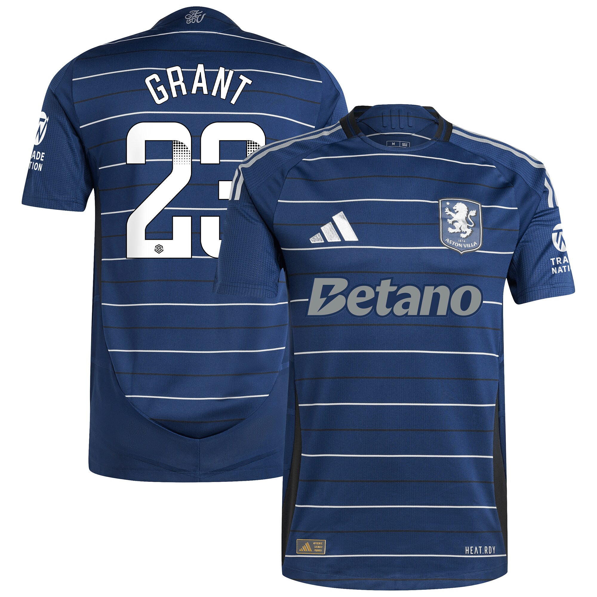 aston villa wsl adidas third authentic shirt 2024-25 with grant 23 printing Collection | Aston Villa Jerseys for True Fans