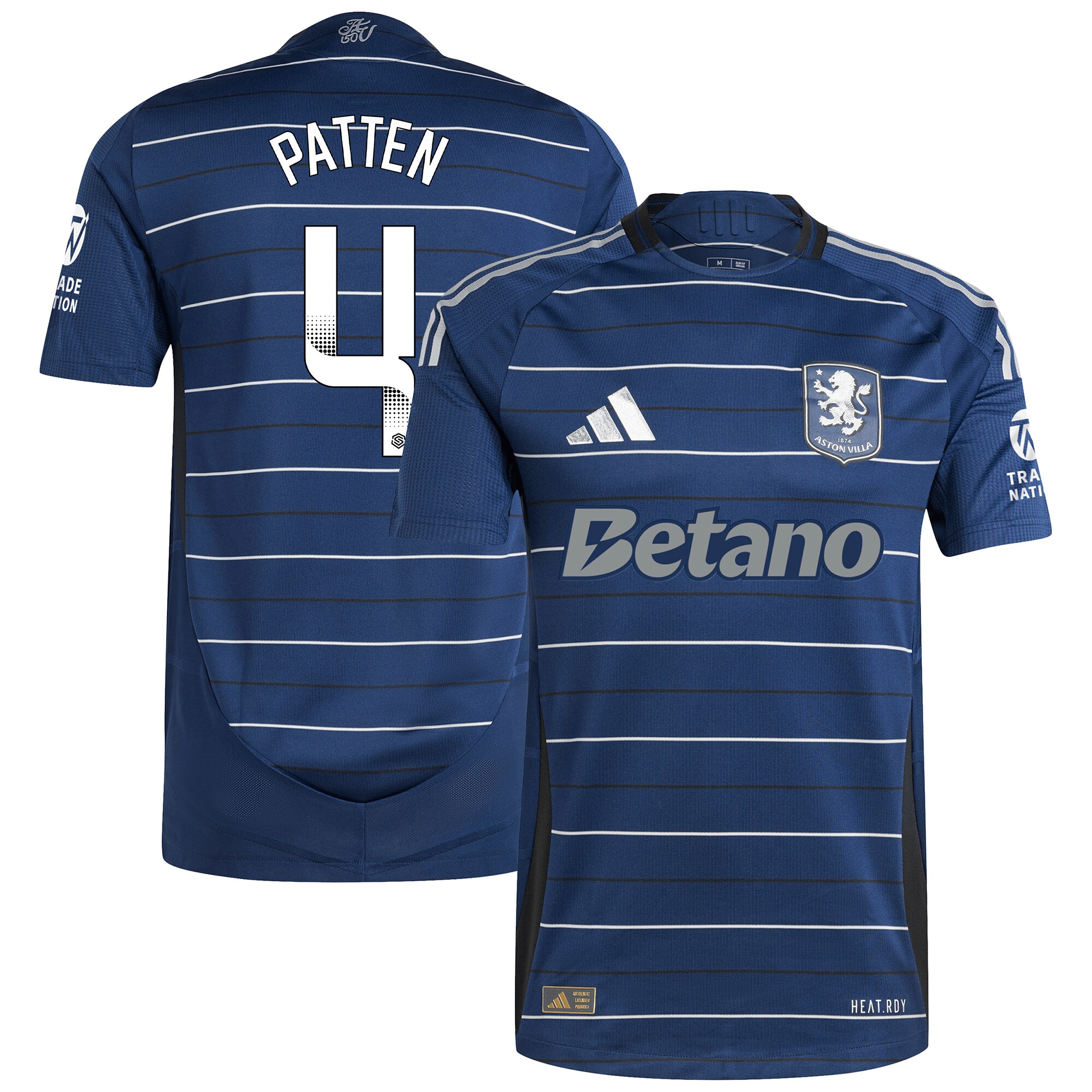 aston villa wsl adidas third authentic shirt 2024-25 with patten 4 printing Collection | Aston Villa Jerseys for True Fans