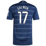 aston villa wsl adidas third authentic shirt 2024-25 with salmon 17 printing Collection | Aston Villa Jerseys for True Fans