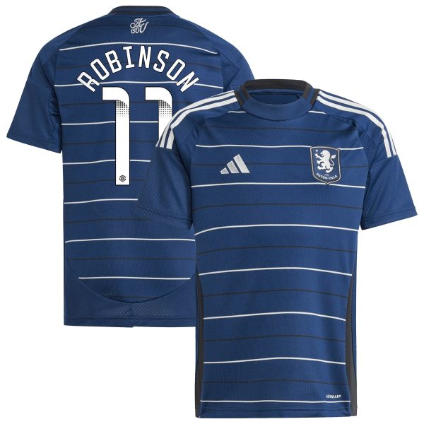 aston villa wsl adidas third shirt 2024-25 – kids with robinson 11 printing Collection | Aston Villa Jerseys for True Fans