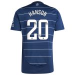 aston villa wsl adidas third shirt 2024-25 with hanson 20 printing Collection | Aston Villa Jerseys for True Fans