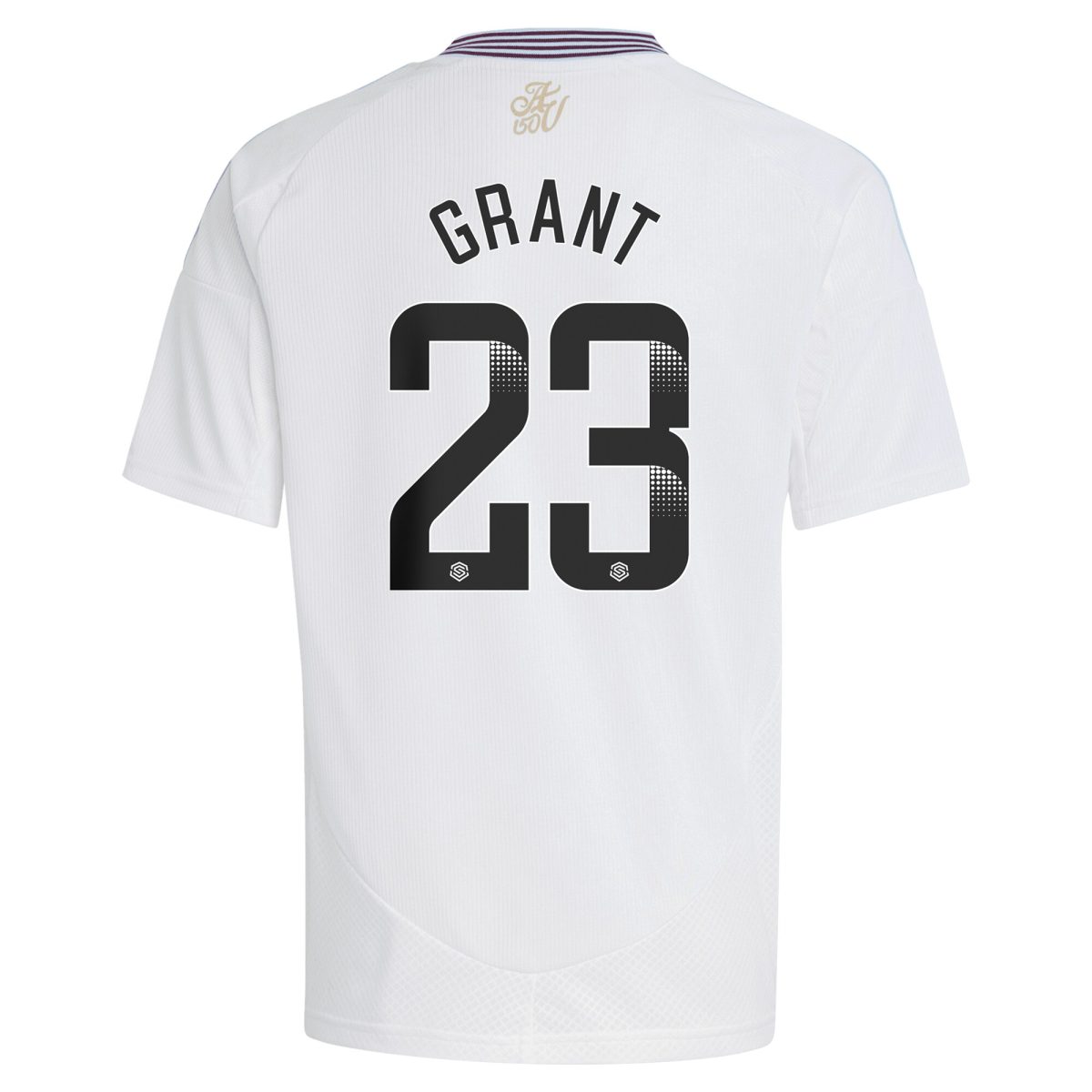aston villa wsl away shirt 2024-25 – kids with grant 23 printing Collection | Aston Villa Jerseys for True Fans
