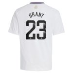 aston villa wsl away shirt 2024-25 – kids with grant 23 printing Collection | Aston Villa Jerseys for True Fans