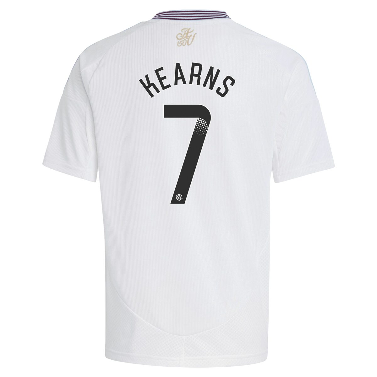 aston villa wsl away shirt 2024-25 – kids with kearns 7 printing Collection | Aston Villa Jerseys for True Fans