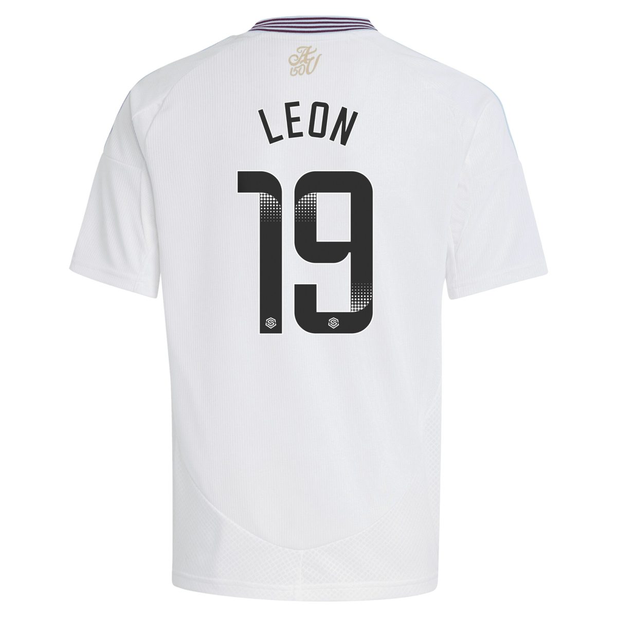 aston villa wsl away shirt 2024-25 – kids with leon 19 printing Collection | Aston Villa Jerseys for True Fans