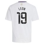 aston villa wsl away shirt 2024-25 – kids with leon 19 printing Collection | Aston Villa Jerseys for True Fans