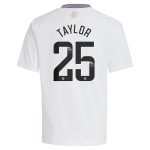 aston villa wsl away shirt 2024-25 – kids with taylor 25 printing Collection | Aston Villa Jerseys for True Fans