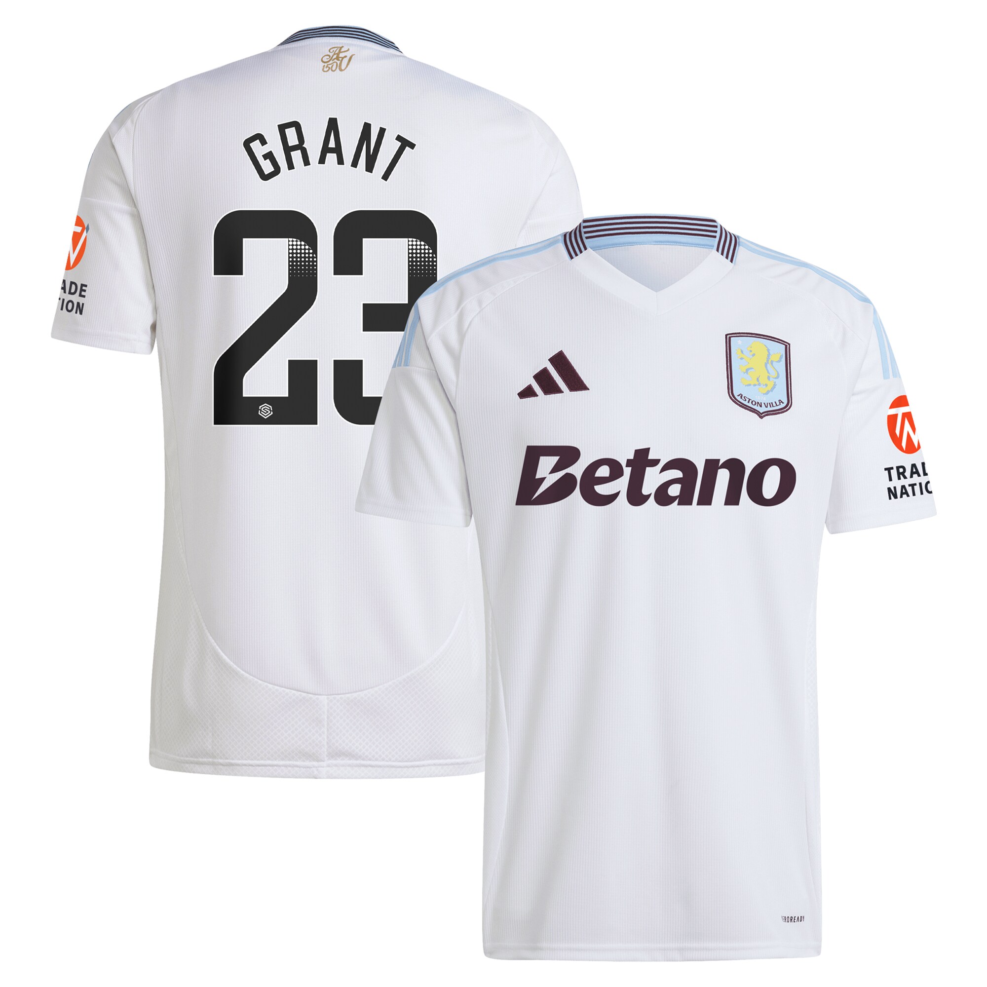 aston villa wsl away shirt 2024-25 with grant 23 printing Collection | Aston Villa Jerseys for True Fans