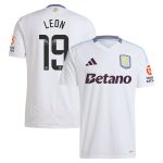 aston villa wsl away shirt 2024-25 with leon 19 printing Collection | Aston Villa Jerseys for True Fans