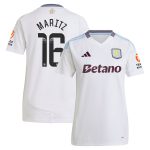 aston villa wsl away shirt 2024-25 – womens with maritz 16 printing Collection | Aston Villa Jerseys for True Fans