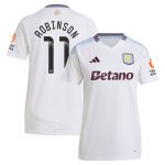 aston villa wsl away shirt 2024-25 – womens with robinson 11 printing Collection | Aston Villa Jerseys for True Fans