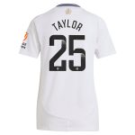 aston villa wsl away shirt 2024-25 – womens with taylor 25 printing Collection | Aston Villa Jerseys for True Fans